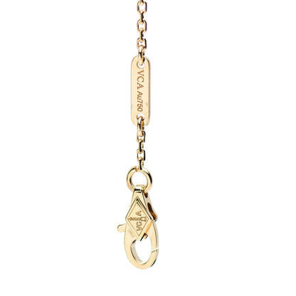 Van Cleef & Arpels 18K Yellow Gold Mother of Pearl Sweet Alhambra Bracelet 3 of 3