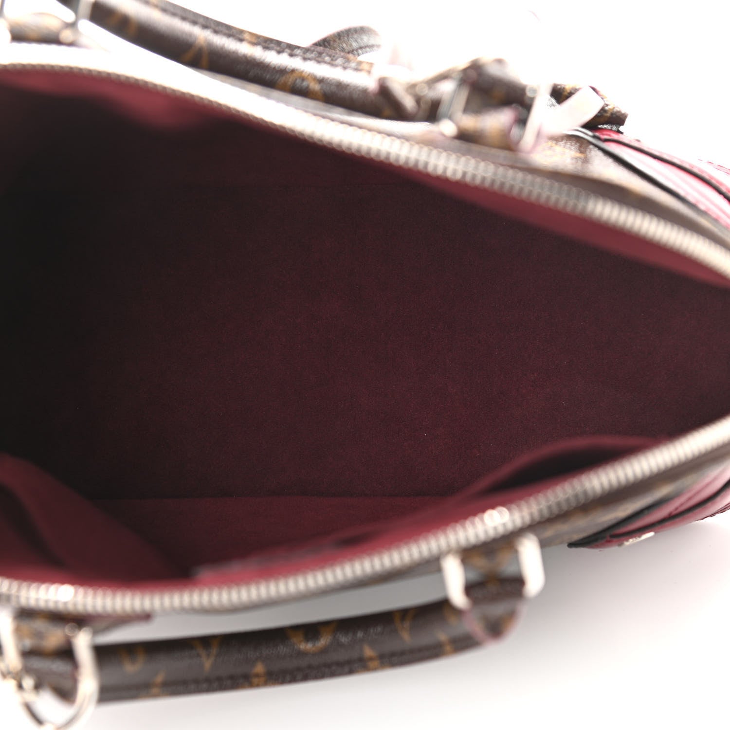 Louis Vuitton Monogram Shine Alma PM Bordeaux 5 of 10