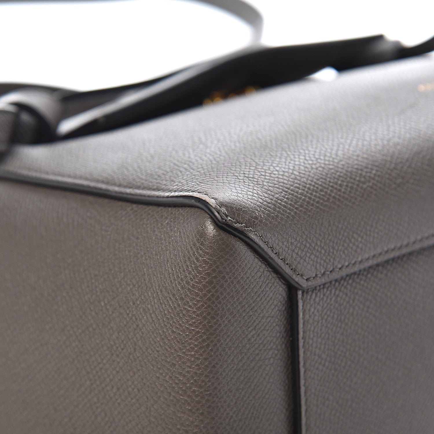 Celine Grained Calfskin Micro Belt Bag Grey 13 of 16
