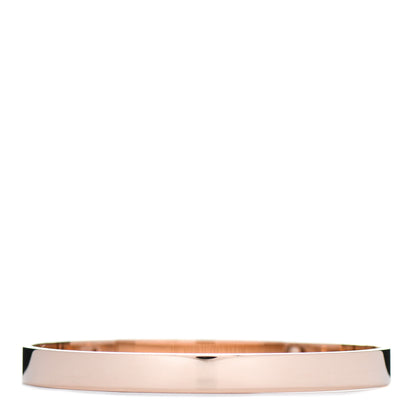 Hermes 18K Rose Gold Diamond PM Collier De Chien Pave Bracelet SH 3 of 5