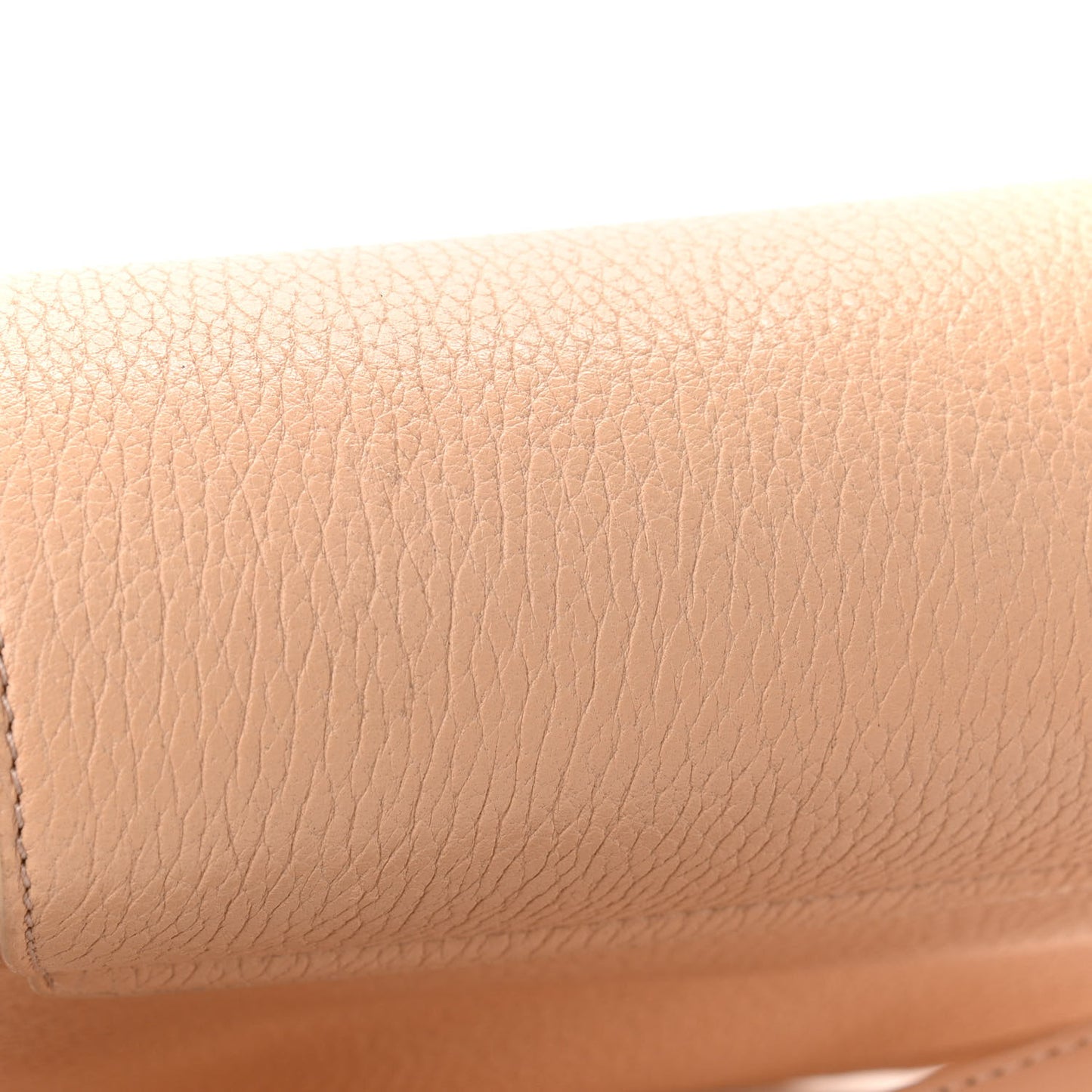Grained Calfskin Large Tess Bag Delicate Pink