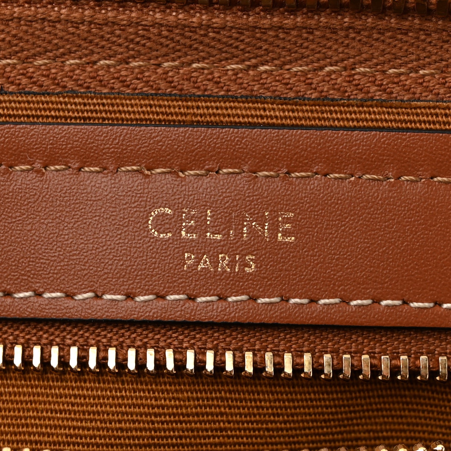 Triomphe Canvas Calfskin Boston Bag Tan