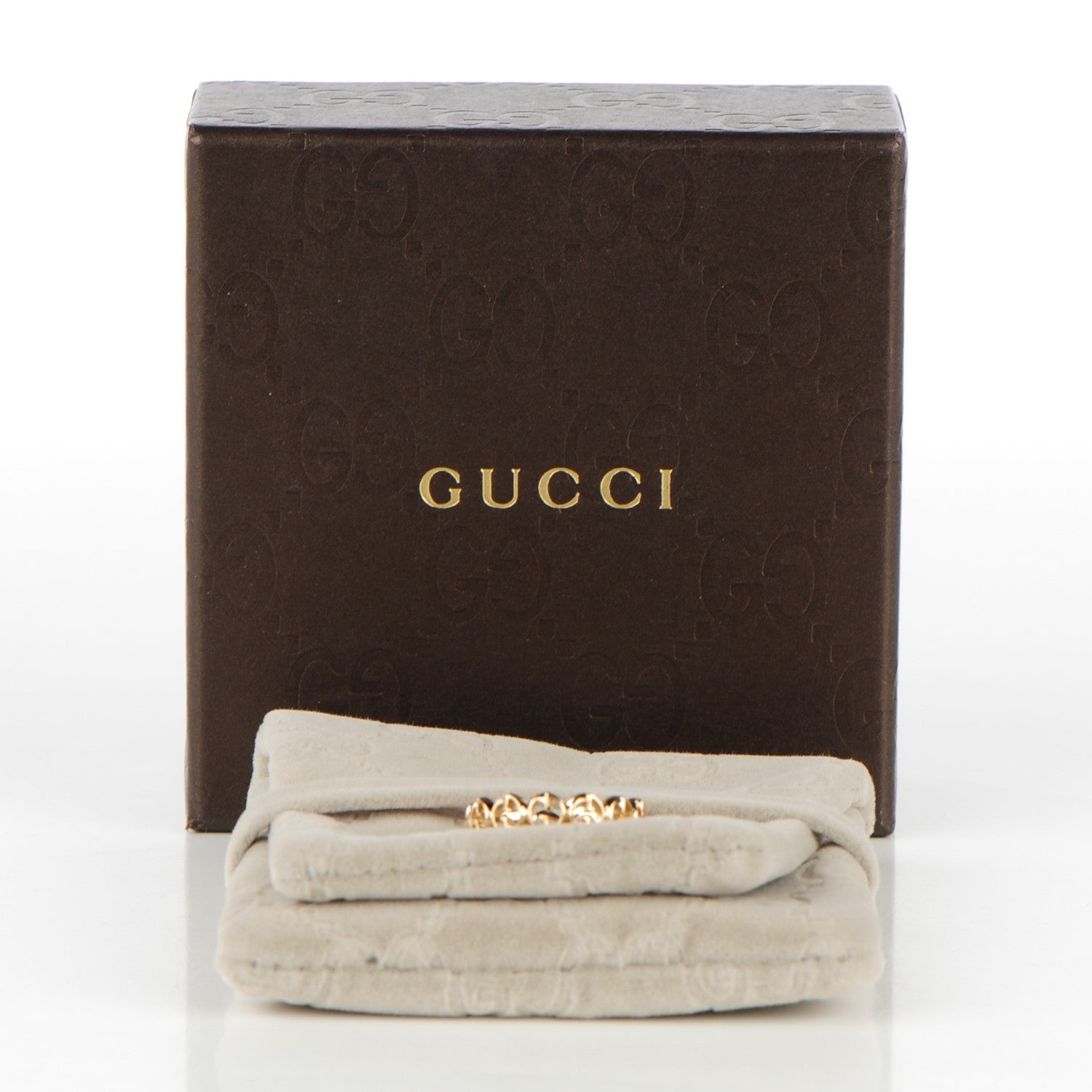 Gucci 18K Yellow Gold 5mm 1973 Band Ring 6.5 6 of 6