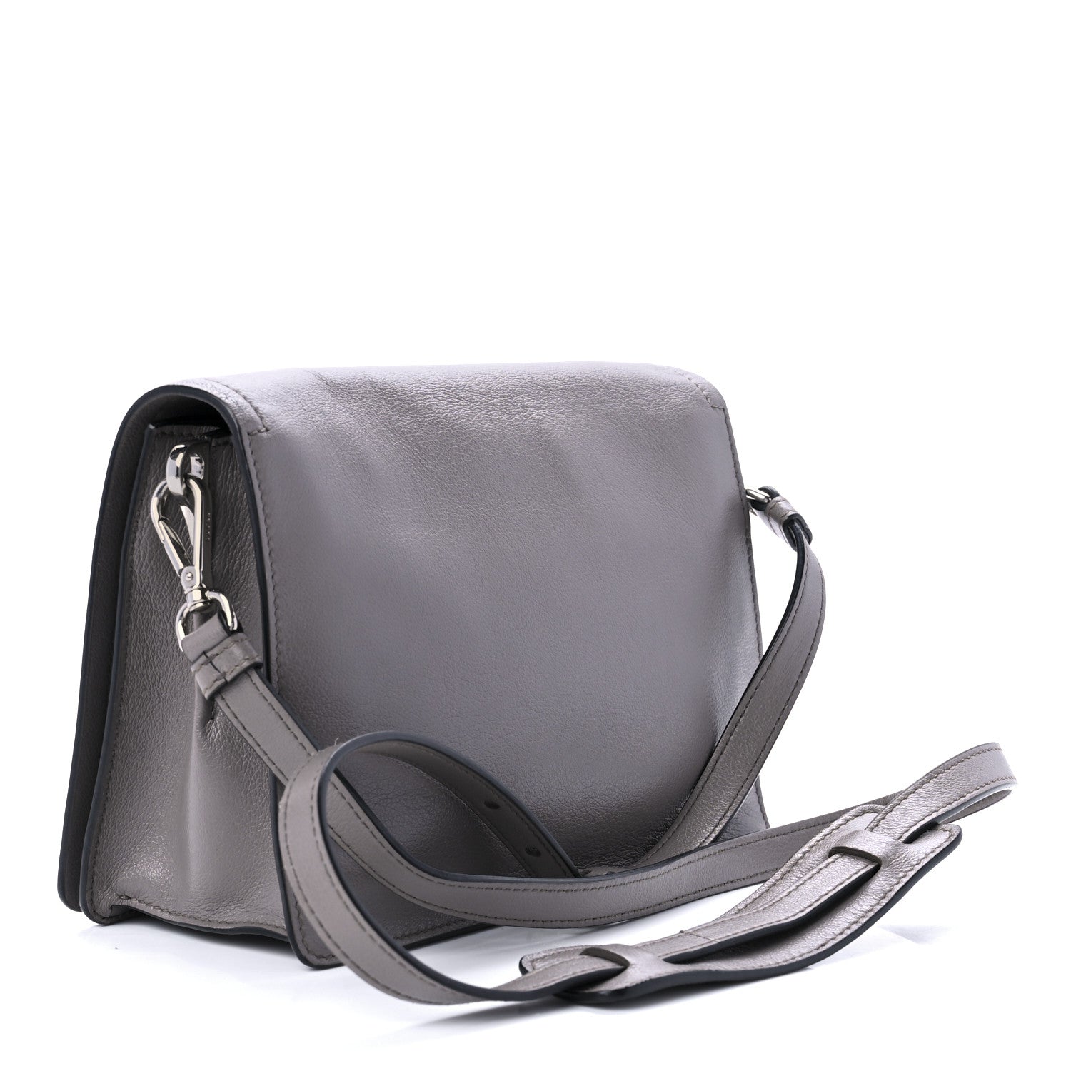 Prada Glace Calf Shoulder Bag Argilla 2 of 8