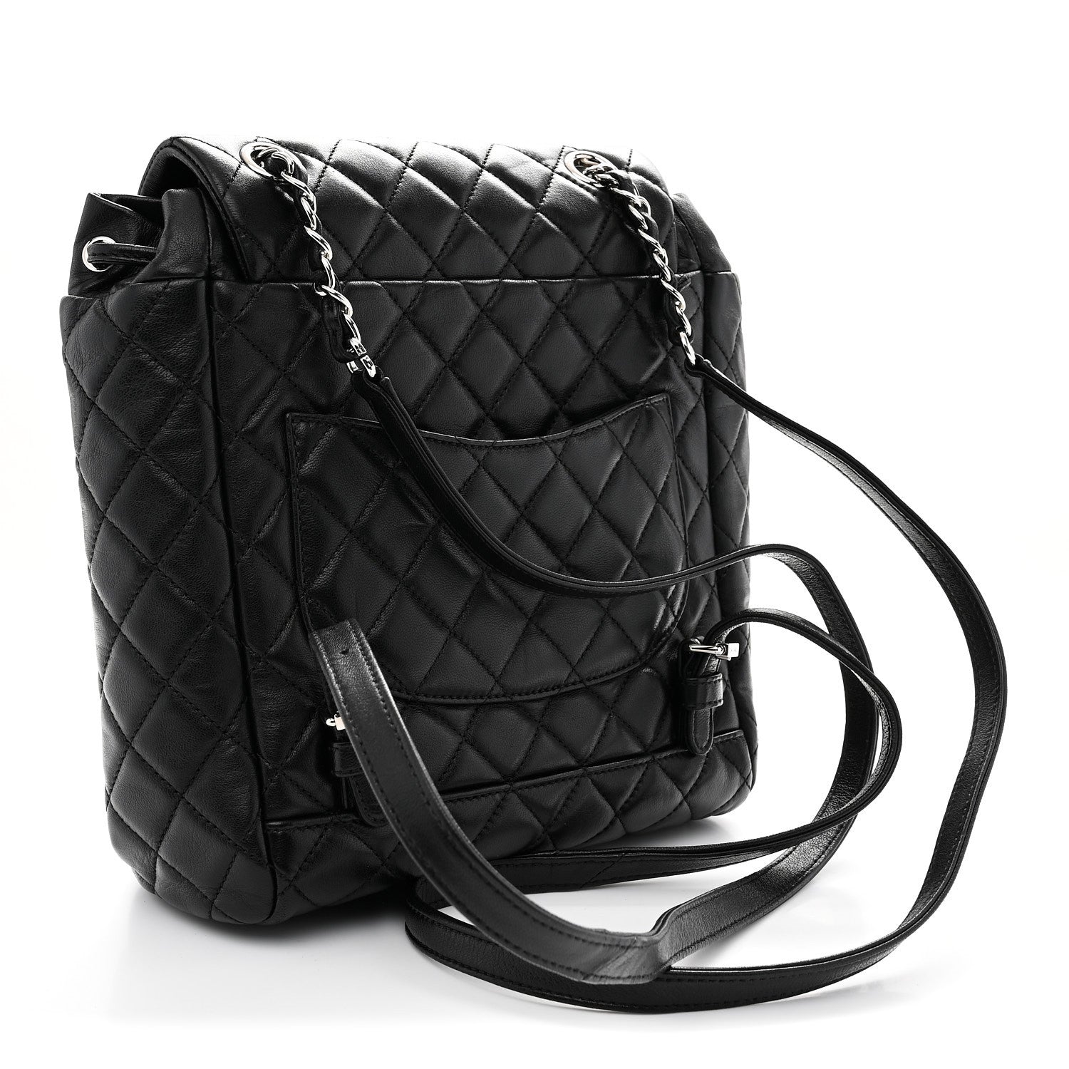 Chanel Lambskin Quilted Small Urban Spirit Backpack Black 3 of 11