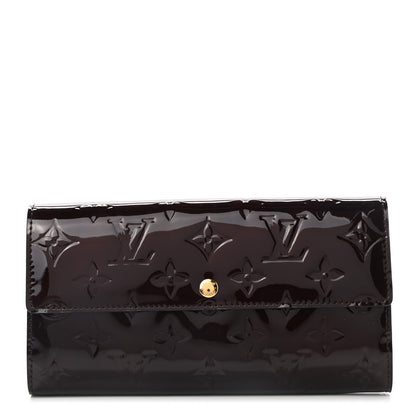 Louis Vuitton Vernis Sarah Wallet Amarante 1 of 8