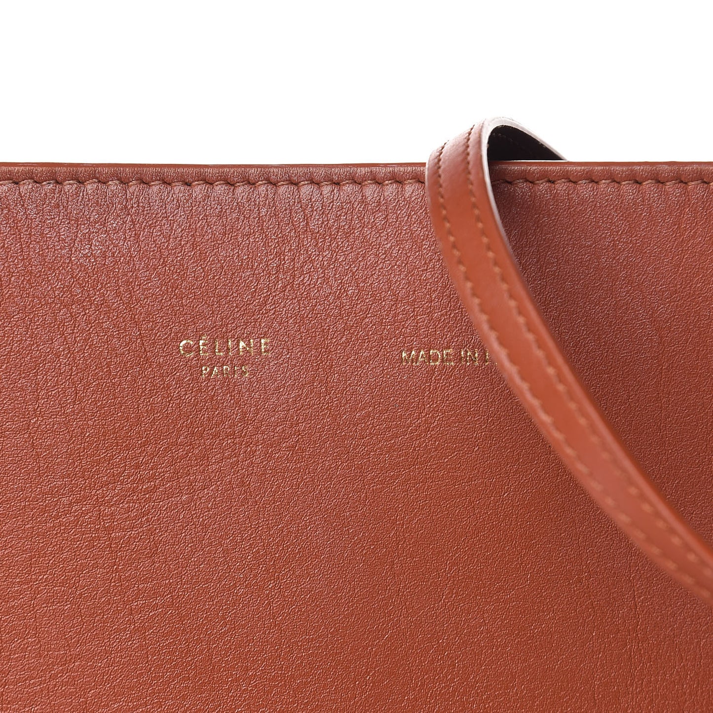 Shiny Smooth Calfskin Zebra Printed Calf Hair Small Twisted Cabas Chalk Brick