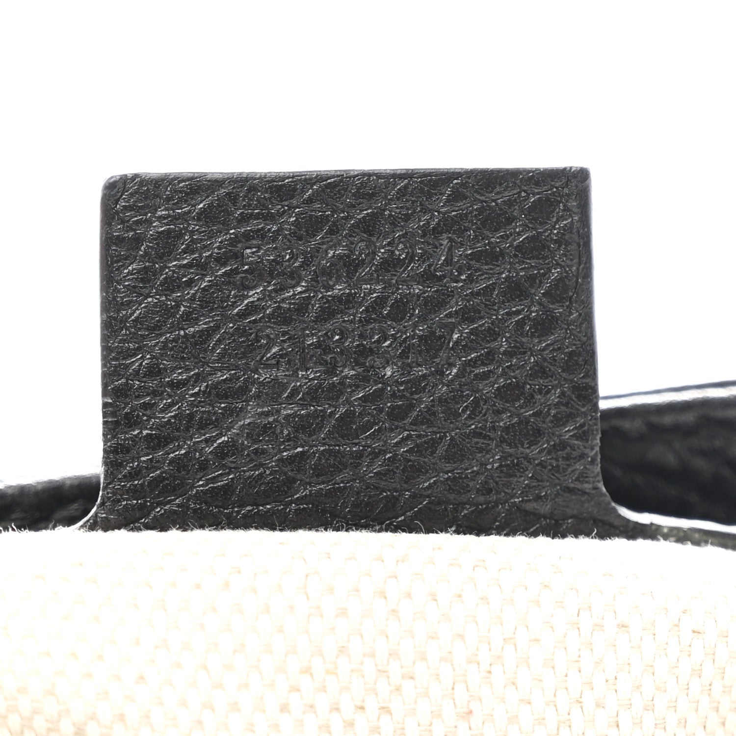 Gucci Pebbled Calfskin Medium Soho Flap Crossbody Black 7 of 10