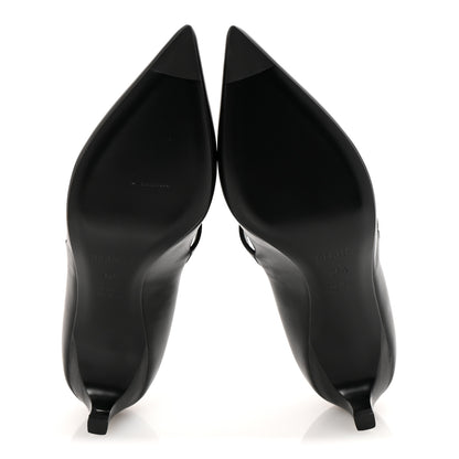Hermes Calfskin Kiara 40 Pumps 36.5 Black 6 of 10