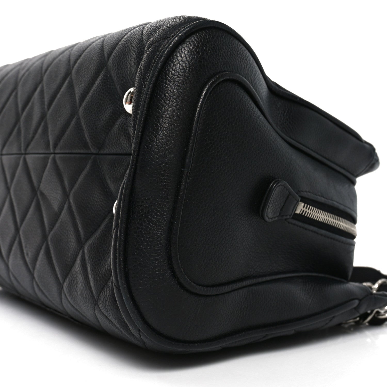 Chanel Caviar Quilted Bijoux Chain Shopping Tote Black 18 of 21