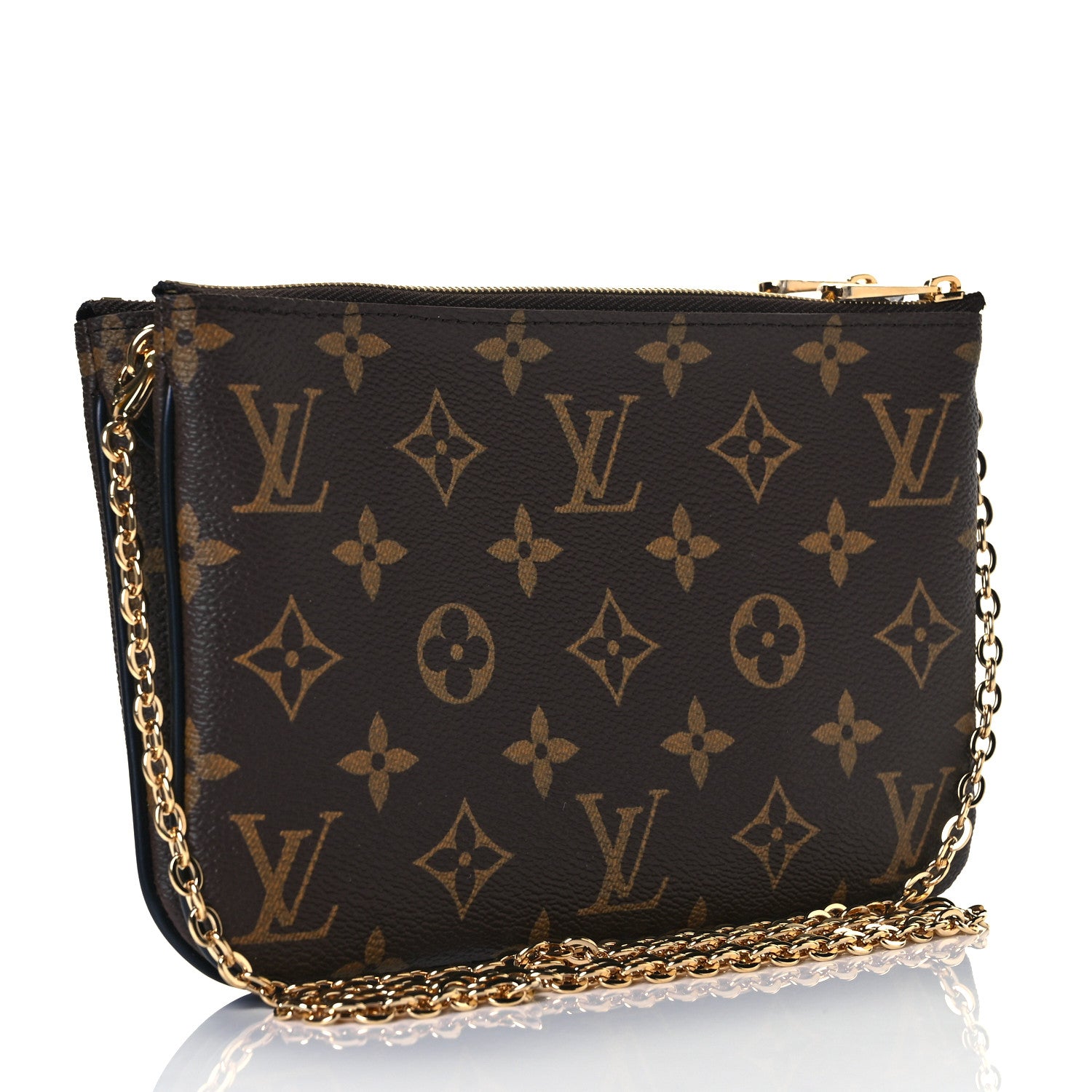 Louis Vuitton Monogram World Tour Double Zip Pochette 3 of 9