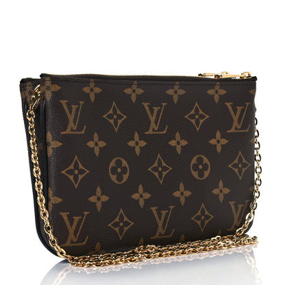 Louis Vuitton Monogram World Tour Double Zip Pochette 3 of 9