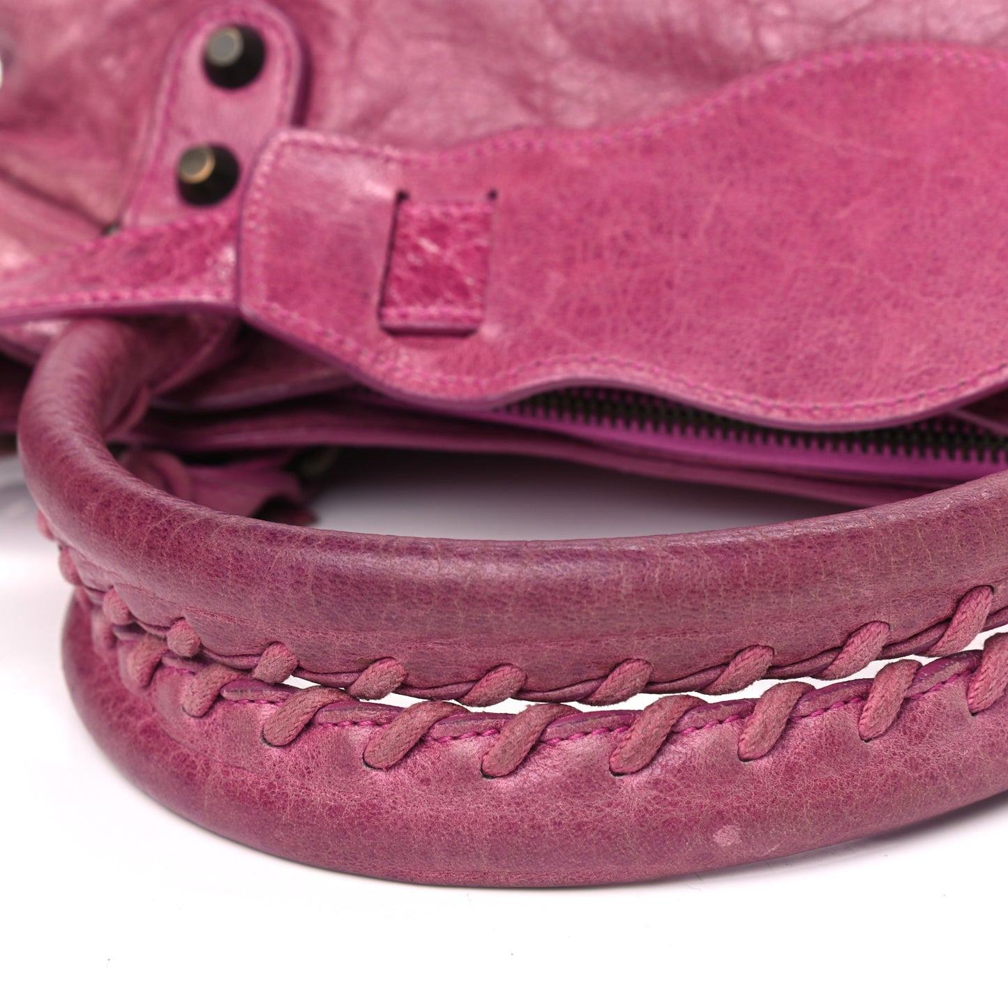 Agneau Classic Hardware First Magenta