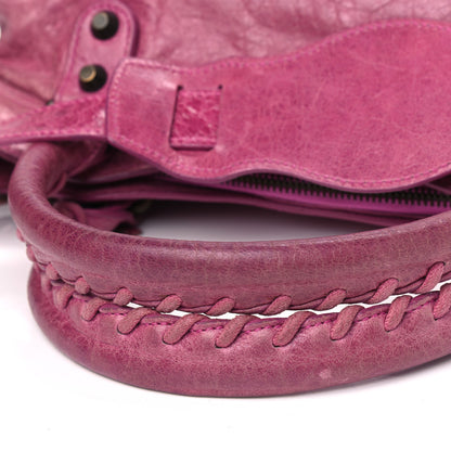 Balenciaga Agneau Classic Hardware First Magenta 16 of 17