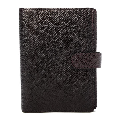 Louis Vuitton Taiga Small Ring Agenda Cover Acajou 1 of 7