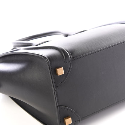 Celine Smooth Calfskin Micro Luggage Black 7 of 10