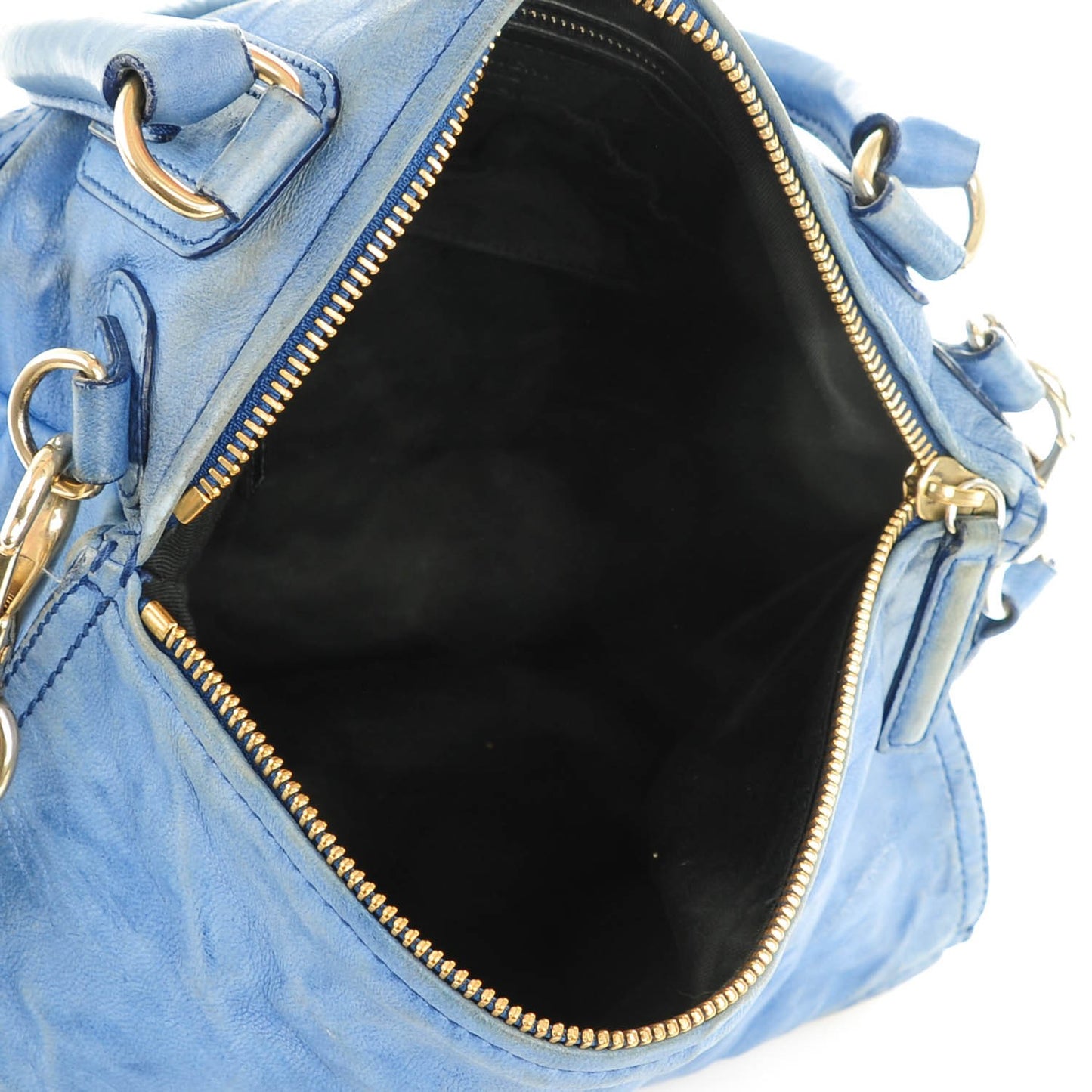 Tumbled Sheepskin Medium Pandora Blue