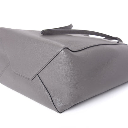 Celine Soft Grained Calfskin Small Belt Cabas Phantom Stone 8 of 8
