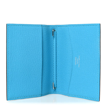 Hermes Chevre Mysore Grand Modele Agenda Cover Bleu Azteque 5 of 7