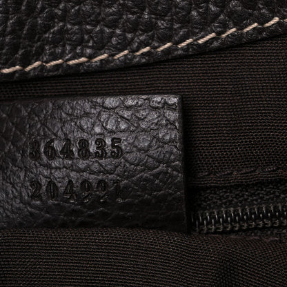 Gucci Monogram New Ladies Web Tote Dark Brown 7 of 24