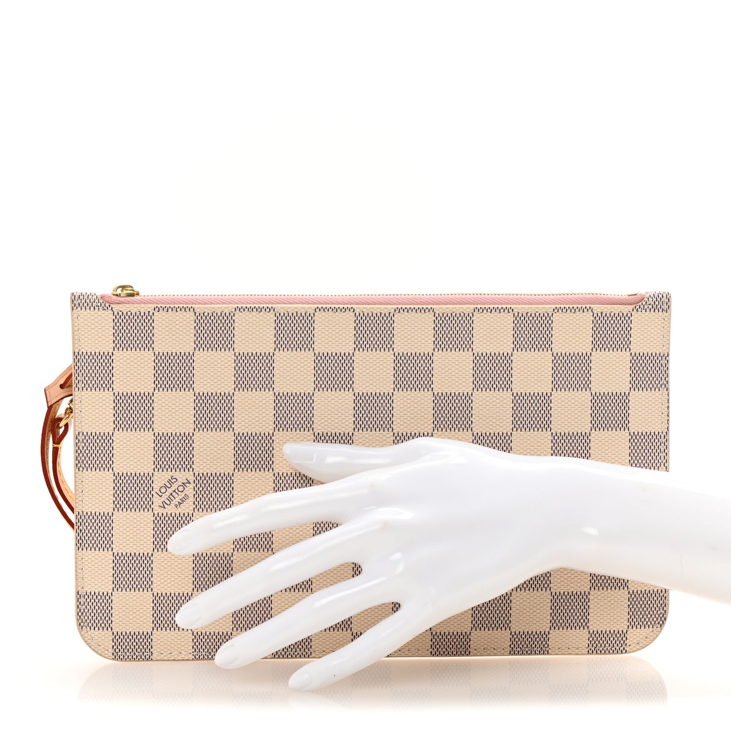 Damier Azur Neverfull MM GM Pochette Rose Ballerine