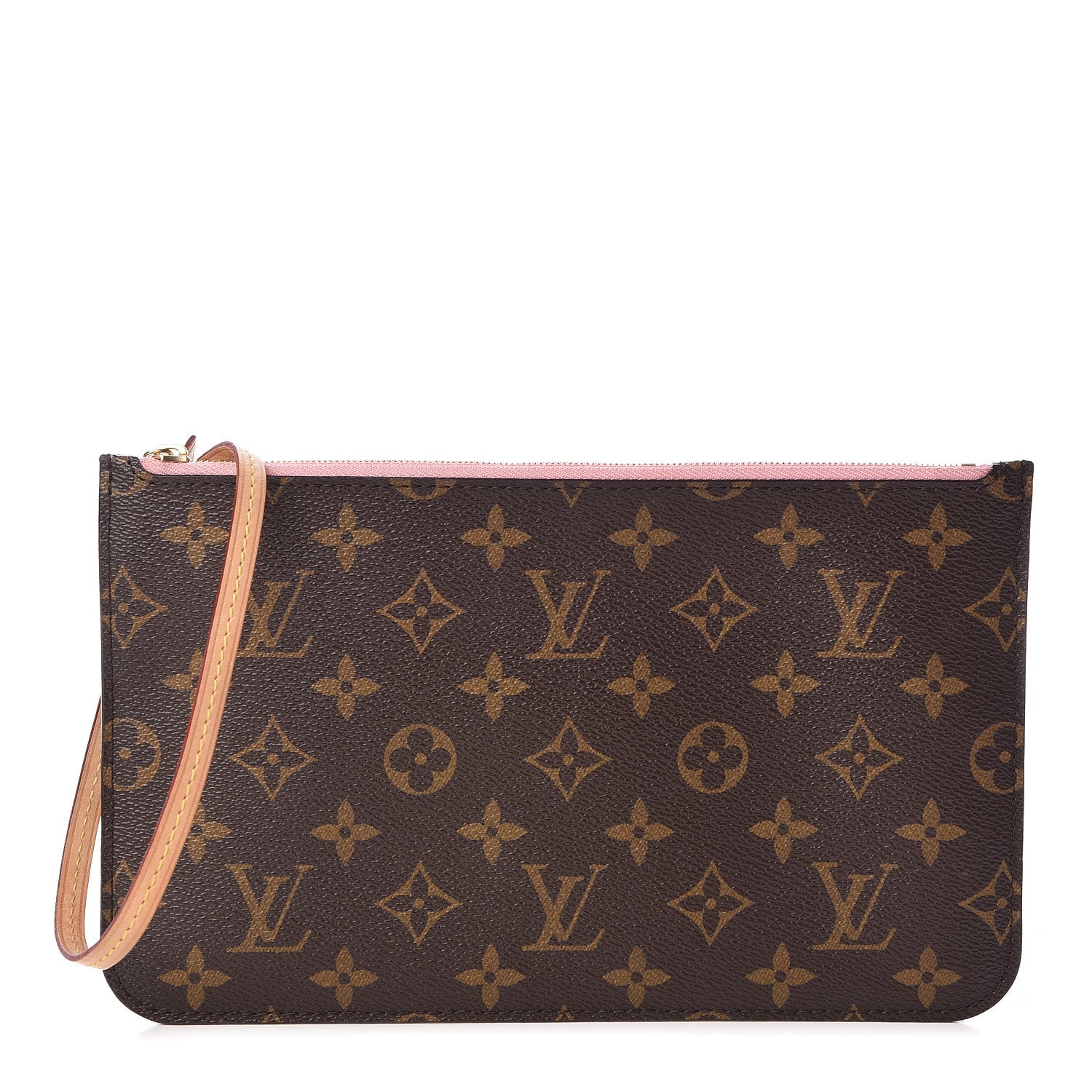 Louis Vuitton Monogram Neverfull MM GM Pochette Rose Ballerine 1 of 6