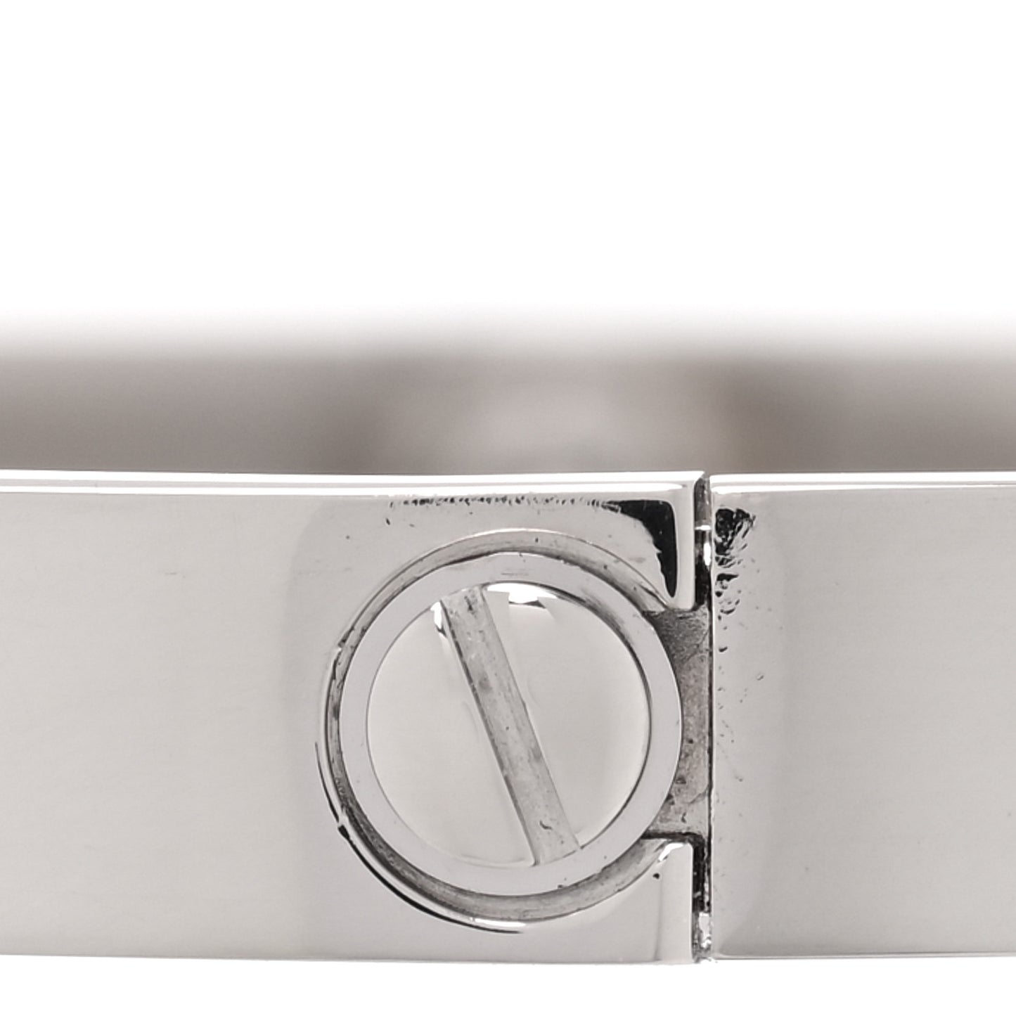 18K White Gold LOVE Bracelet 18