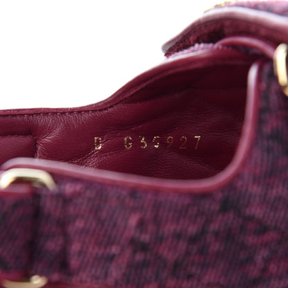 Chanel Velvet Velcro Dad Sandals 37 Pink 8 of 9
