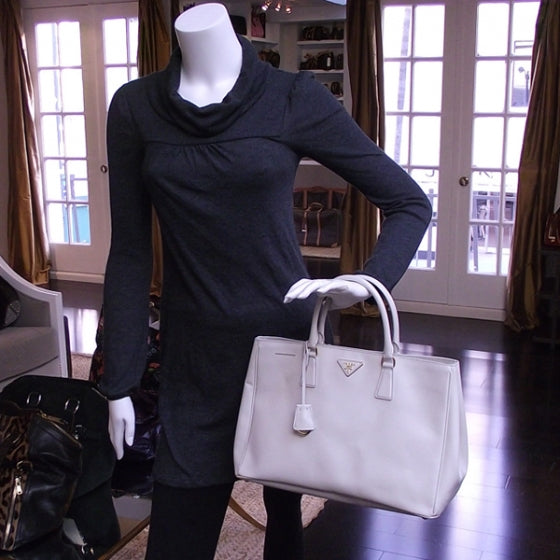 Prada Saffiano Lux Large Tote 2 of 10