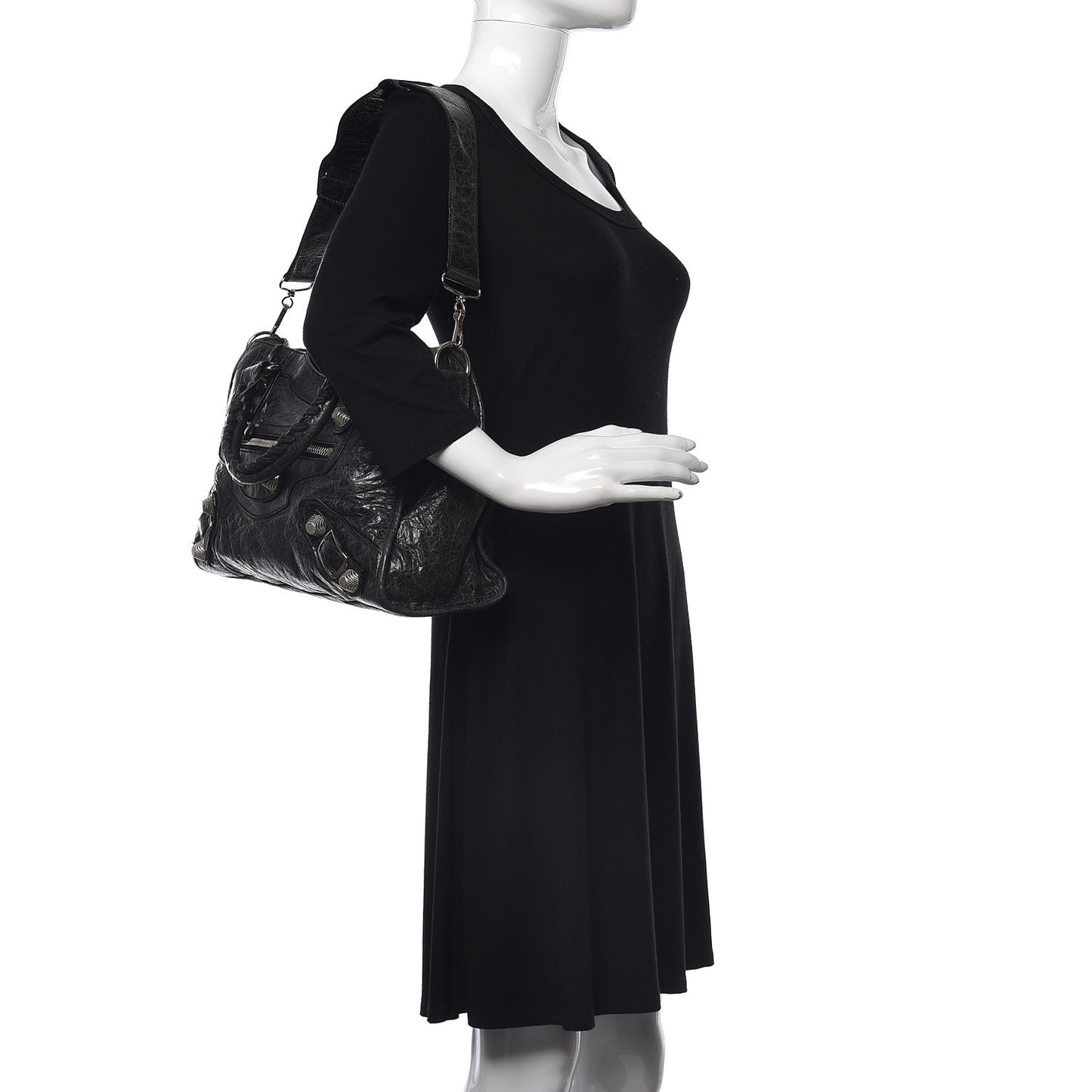 Agneau Giant 21 Silver Hardware City Anthracite