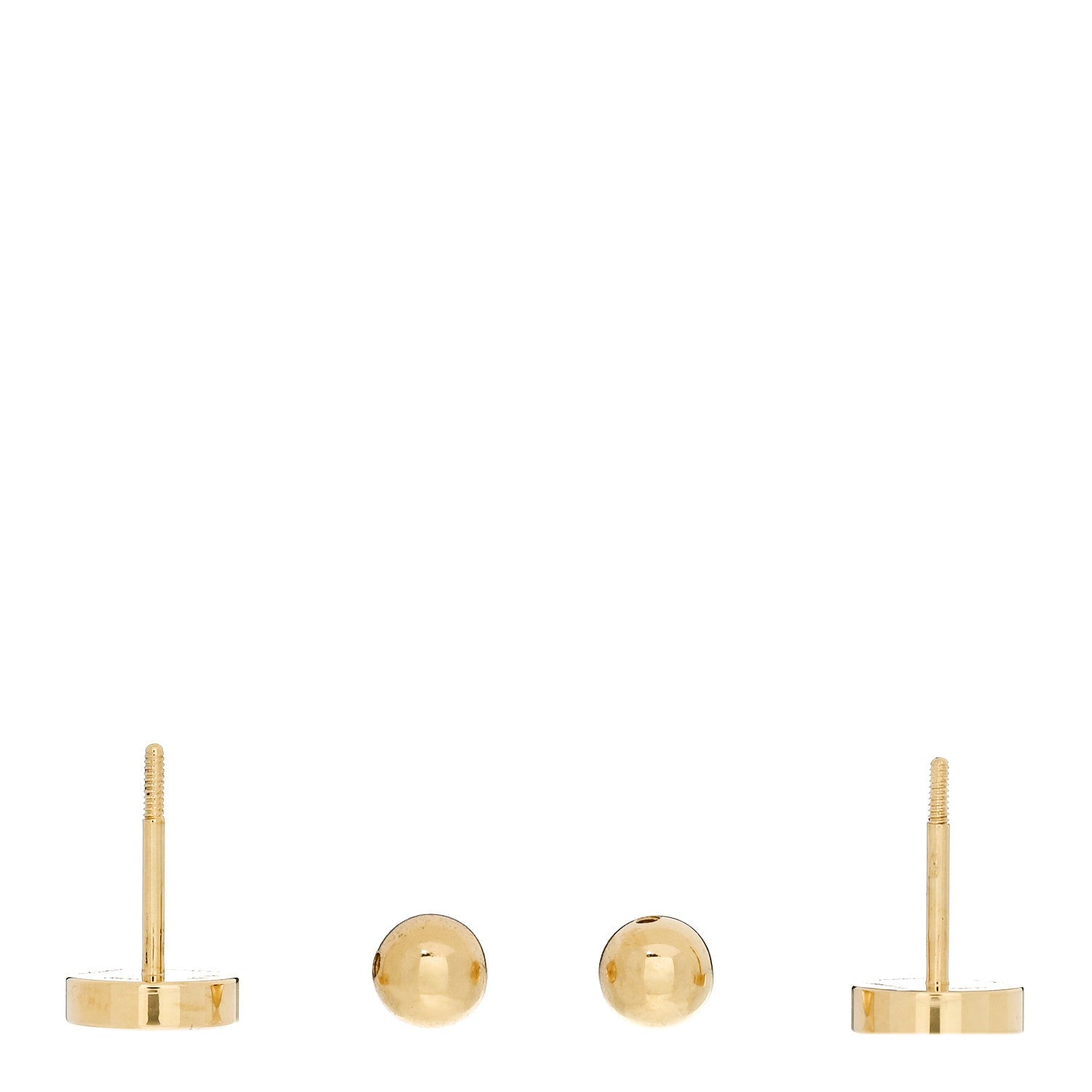 Cartier 18K Yellow Gold LOVE Earrings 3 of 5