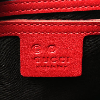 Gucci Guccissima Vitello Tender Medium Joy Boston Sporting Red 6 of 10