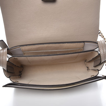 Chloe Suede Calfskin Small Faye Shoulder Bag Motty Grey 5 of 7