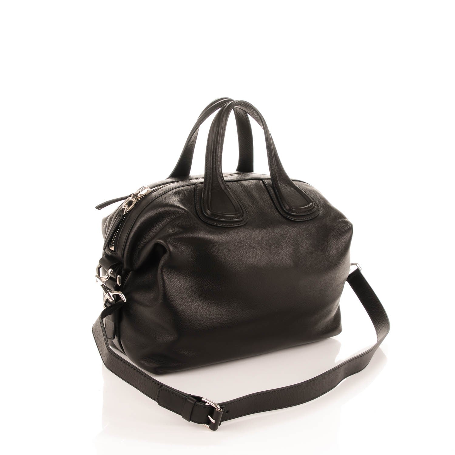 Givenchy Waxy Grained Calfskin Medium Nightingale Black 3 of 7