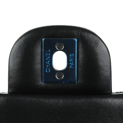 Chanel Lambskin Quilted Mini Rectangular Flap Black 6 of 8