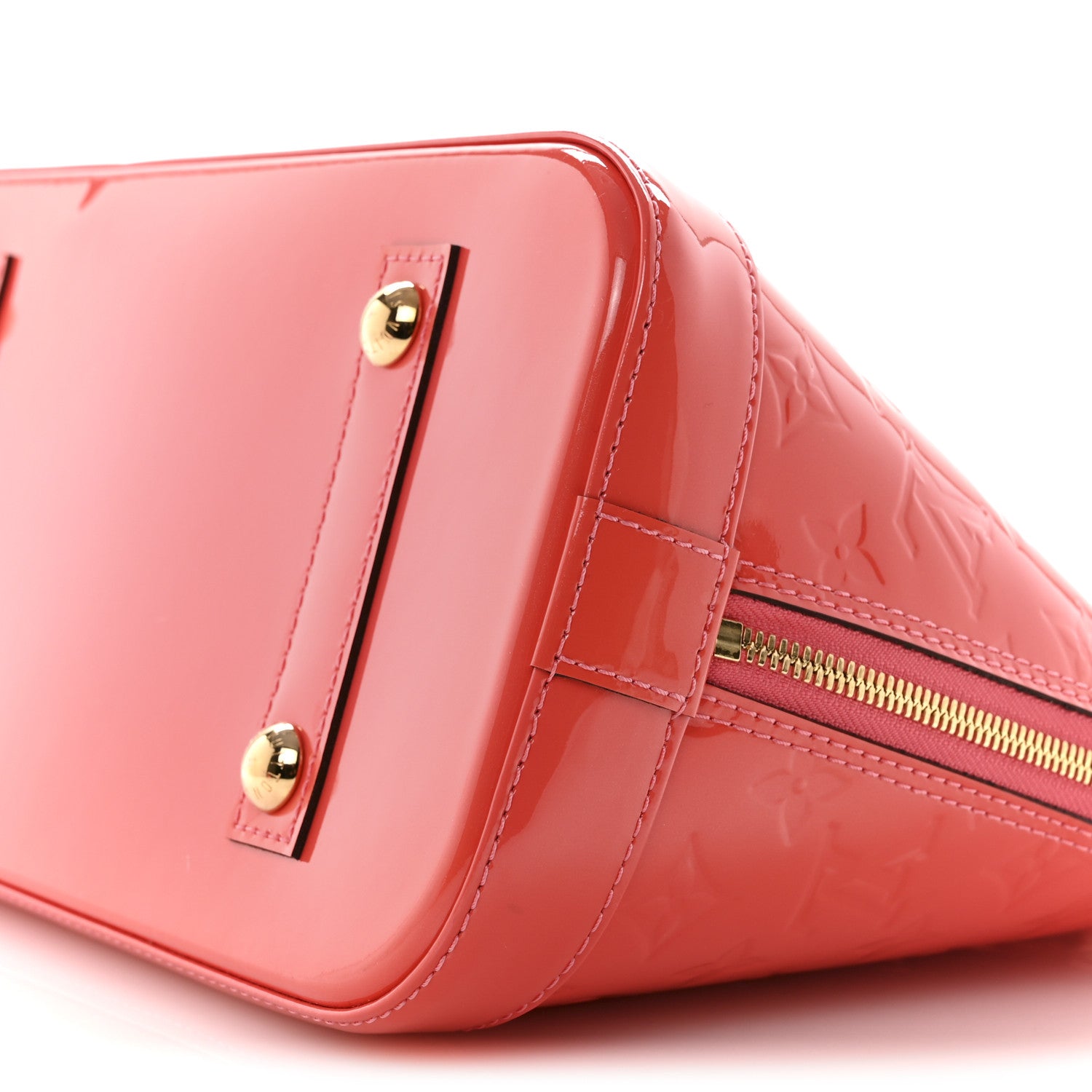 Louis Vuitton Vernis Alma PM Rose Litchi 10 of 14