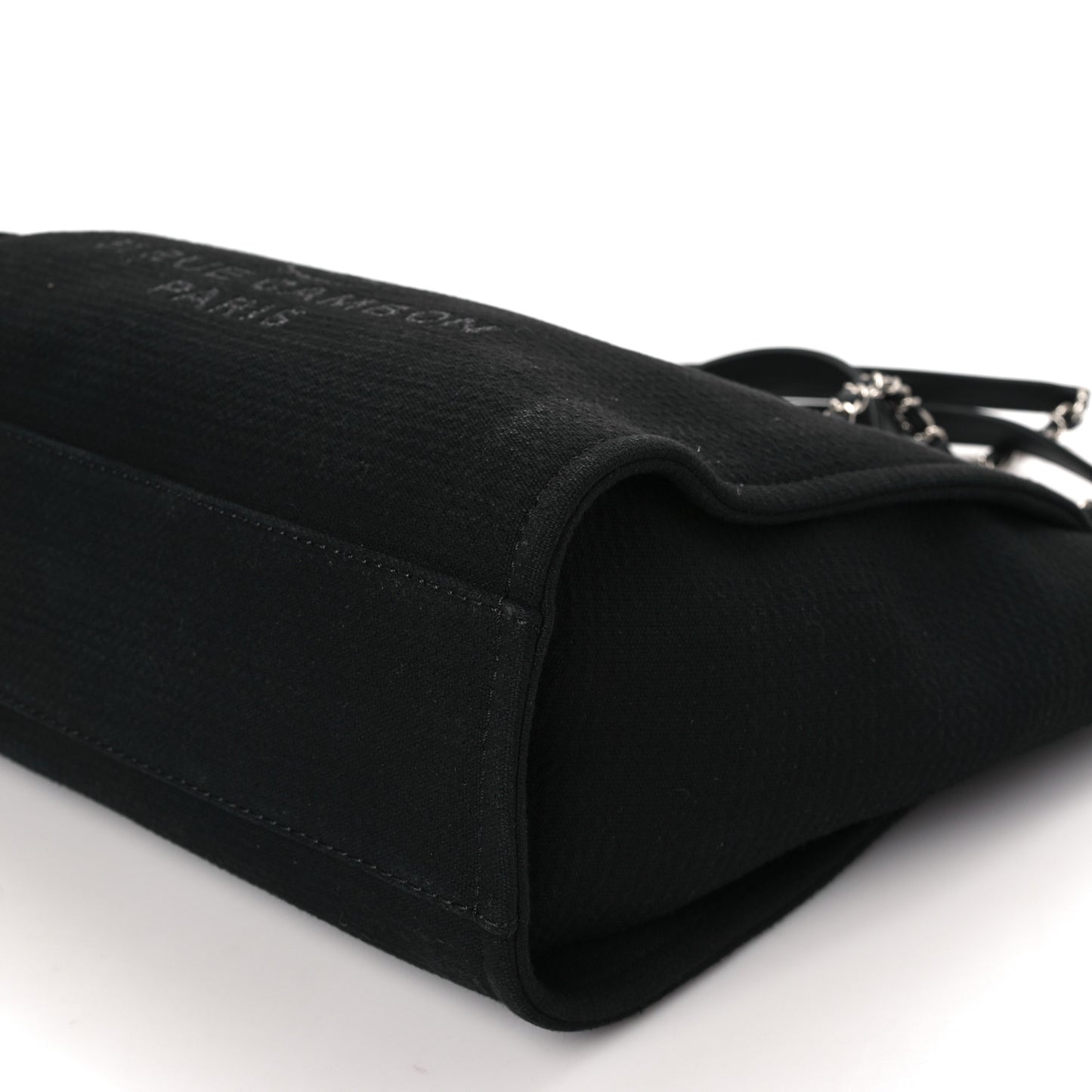 Mixed Fibers Small Deauville Tote Black