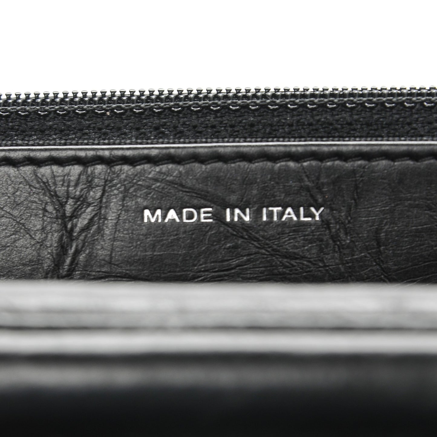 Aged Calfskin Quilted Reissue Wallet On Chain WOC Black