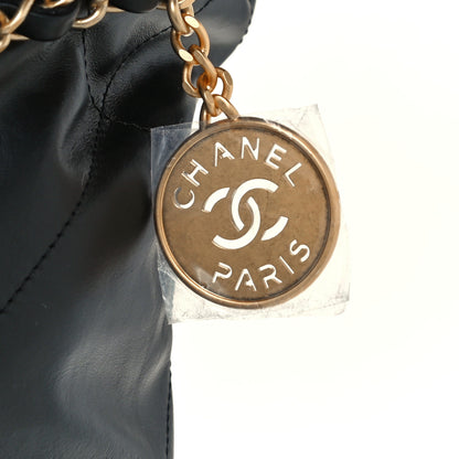 Chanel Calfskin Quilted Large Chanel 22 Black 8 of 12