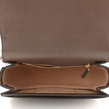 Gucci GG Supreme Monogram Web Small Ophidia Flap Messenger Bag Brown 5 of 17
