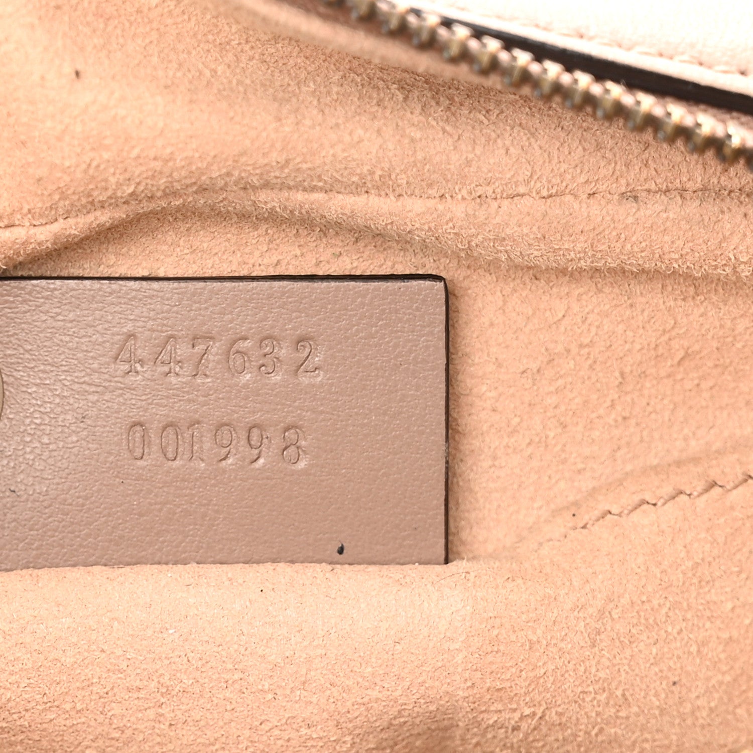 Gucci Calfskin Matelasse Small GG Marmont Chain Shoulder Bag Porcelain Rose 7 of 11
