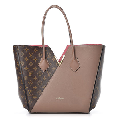 Louis Vuitton Calfskin Monogram Kimono Tote Taupe Glace 1 of 13