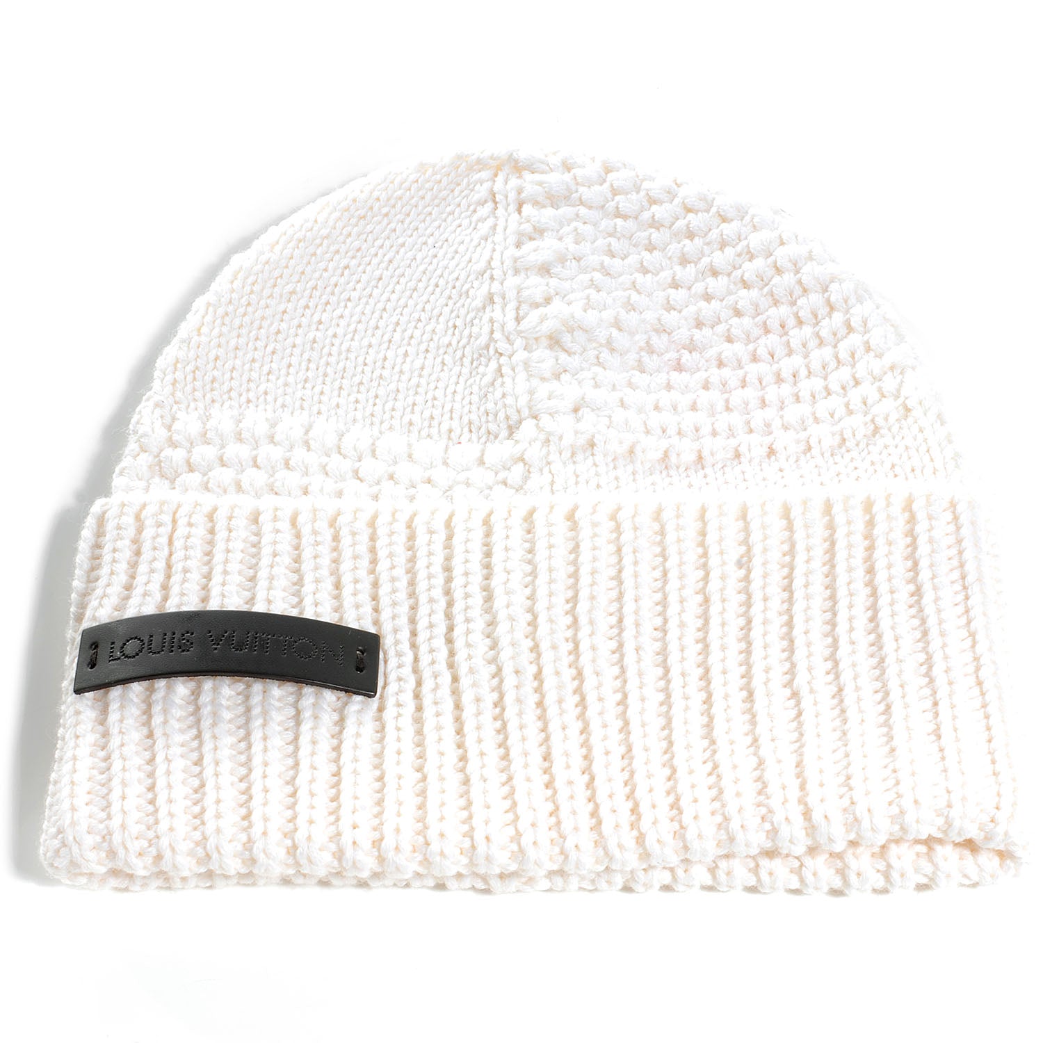 Louis Vuitton Wool Bonnet Beanie Hat Ivory 1 of 5