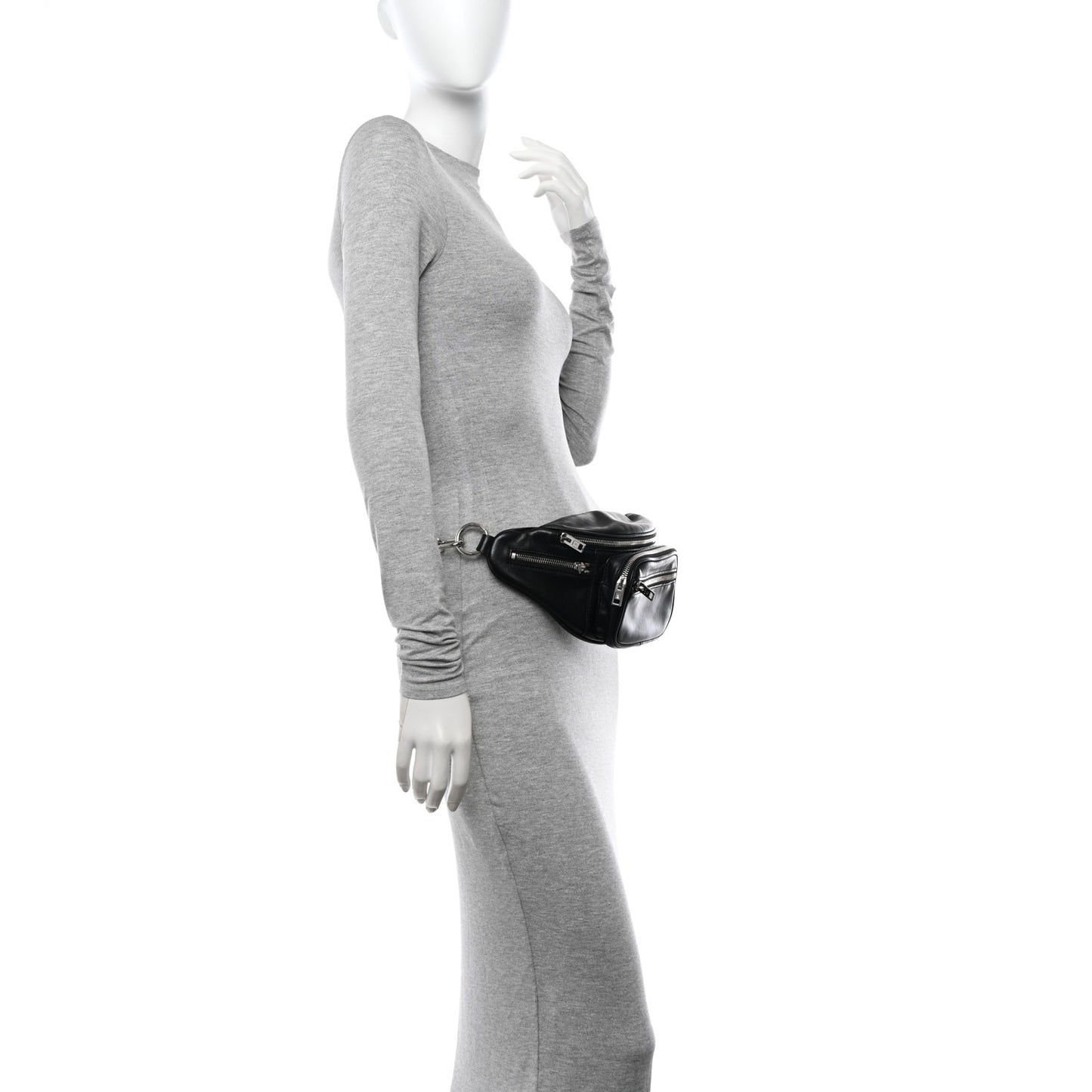 Lambskin Attica Belt Bag Black