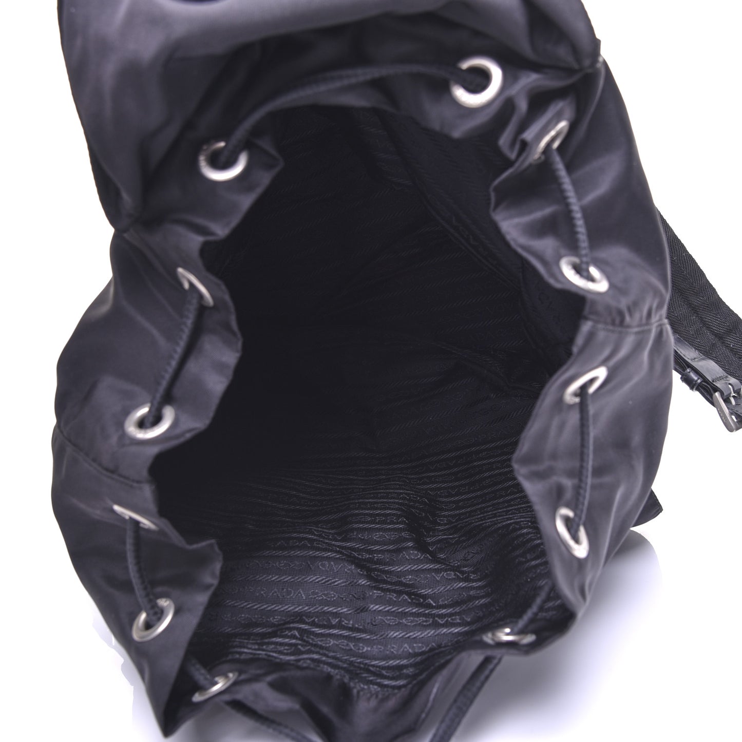 Nylon Vela Small Backpack Black