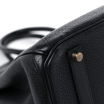 Hermes Togo Birkin 35 Black 10 of 13