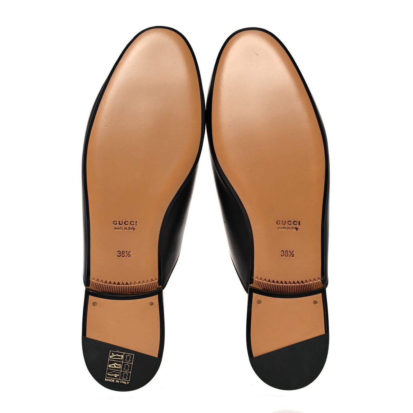 Calfskin Womens Princetown Slippers 38.5 Black