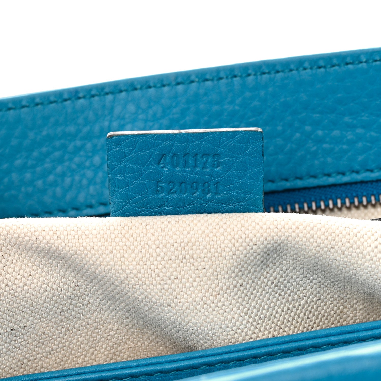 Gucci Calfskin GG Marmont Shoulder Bag Turquoise 7 of 14