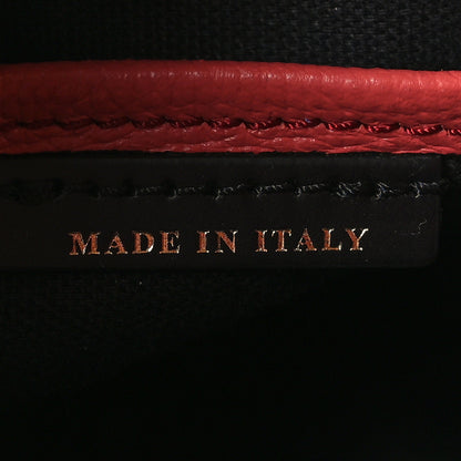 Burberry Grainy Calfskin House Check Small Banner Tote Cinnamon Red 6 of 10