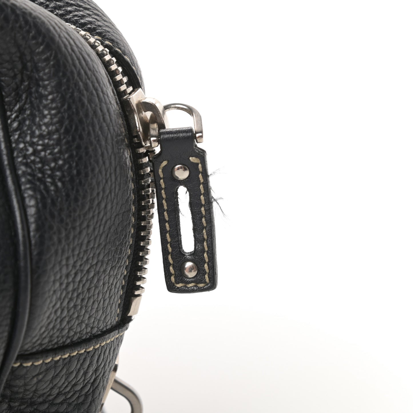 Vitello Daino Bowler Black